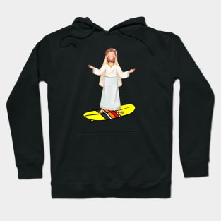 Jesus Surfing Hoodie